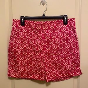 Ann Taylor Loft The Riviera Short, pink shorts Size 4